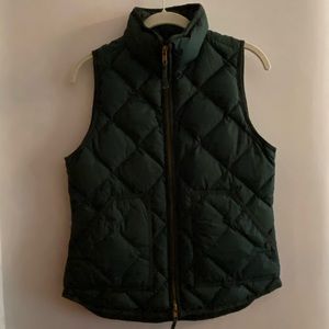 Vintage J.Crew Quilted Down Vest
